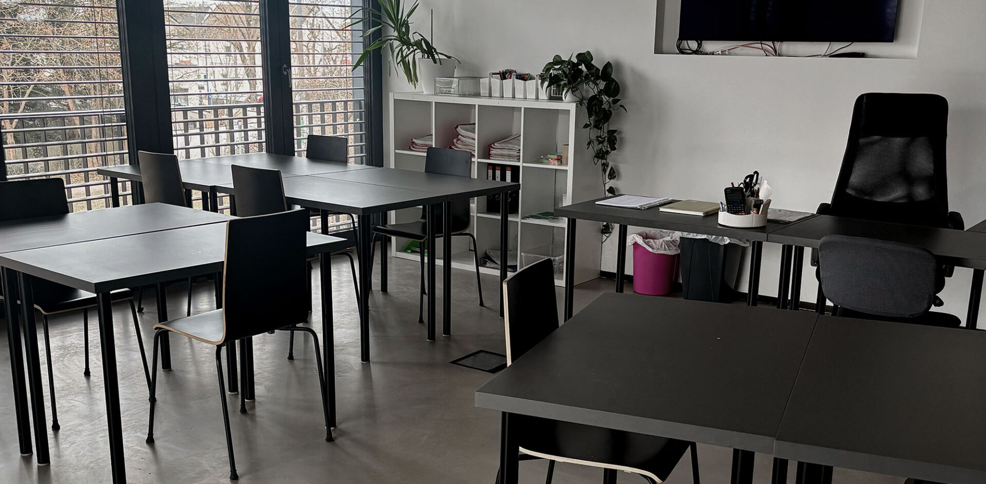 Klassenraum im IQ Nachhilfestudion Stadtbergen