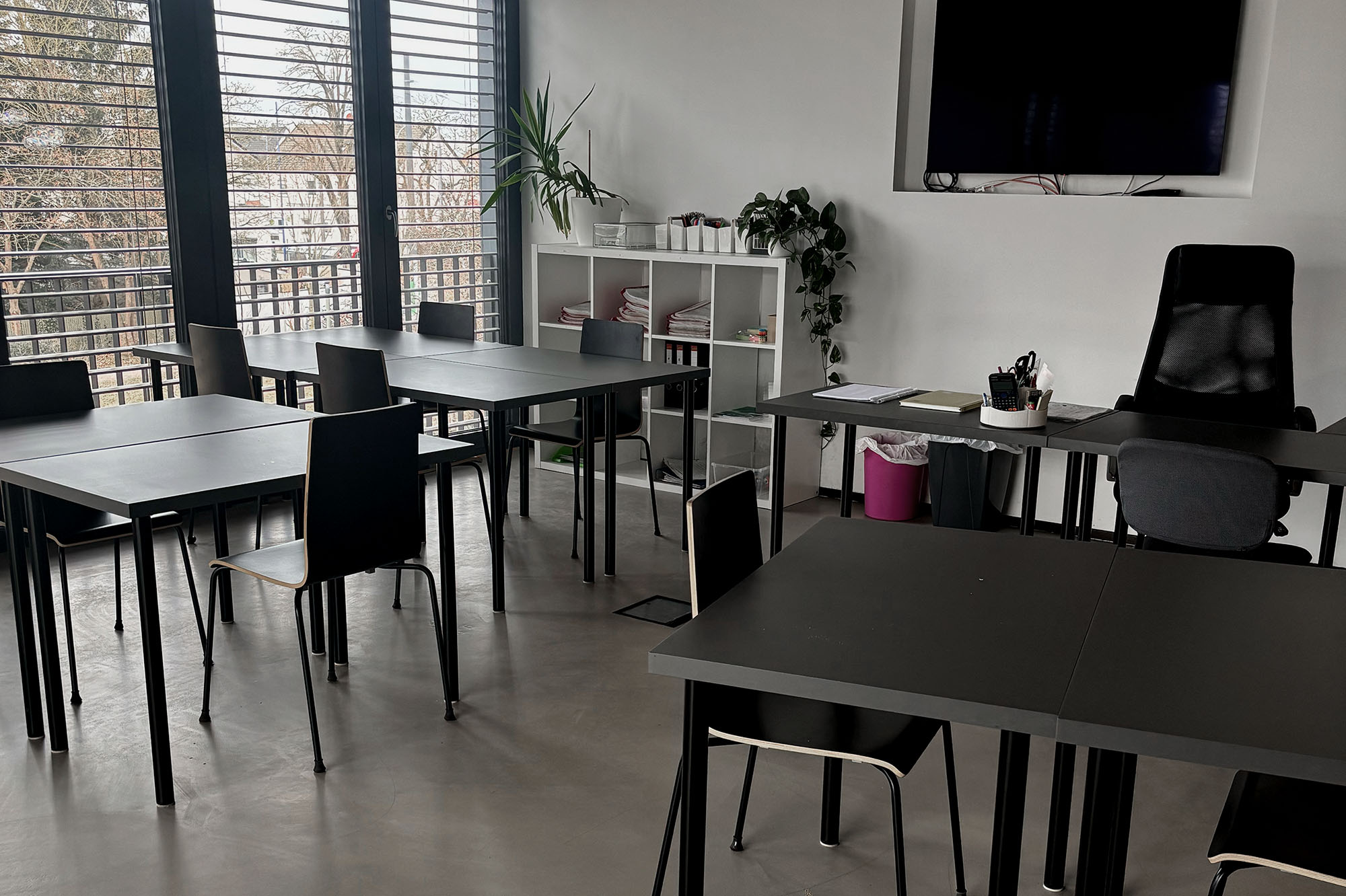 Klassenraum im IQ Nachhilfestudion Stadtbergen